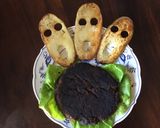 A picture of step 3 of California Farm Halloween Blood Sausage with Ghoul Wine.