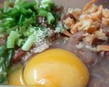 Hình bước làm 2 của món Bún riêu tôm khô