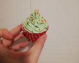 Foto del paso 7 de la receta: Cupcakes navideños sanos