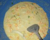 Foto langkah ke 3 dari resep Bakwan jagung sayuran.