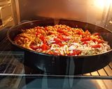 عکس مرحله 6 از دستور پیتزا مرغ و قارچ