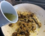 A picture of step 5 of Mushroom Bruschetta.