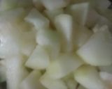 A picture of step 3 of Watermelon ki sbji.