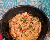 รูปขั้นตอนการทำที่ 3 ของ แกงเขียวหวานหมูผัดแห้ง..🐷🌶
