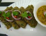 Coriander Leaves Paratha recipe step 3 photo