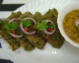 A picture of step 3 of Coriander Leaves Paratha.
