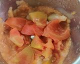 A picture of step 2 of Tomato Soup.