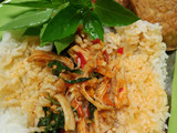 Nasi Bakar Ayam Kemangi sederhana