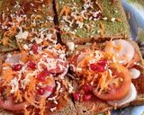 A picture of step 4 of Mix veg sandwich 😋😋😋🥪🥪🥪🥪.