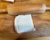 A picture of step 1 of Pizza Bread Roll.