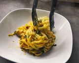Foto del passaggio 5 della ricetta Tagliolino alla Carbonara Blasfema Franco-Altoaltesina