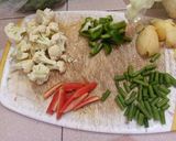मिक्स वेज सब्ज़ी रेस्टोरेंट स्टाइल (mix veg sabzi restaurant style recipe in Hindi) रेसिपी चरण 1 फोटो