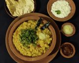 A picture of step 5 of Dal Khichdi.