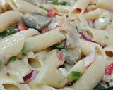 Foto do passo 11 de Salada de macarrão com berinjela