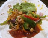 A picture of step 1 of Low Carb Shrimp Fajita Skillet.