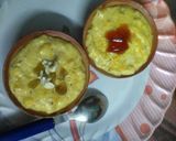 A picture of step 1 of Mango phirni.