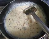 A picture of step 2 of Creamy cheese mushroom.
