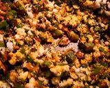 A picture of step 5 of Okra/ladies finger stir fry.