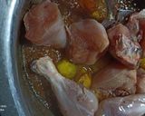 A picture of step 2 of Bombay biryani.