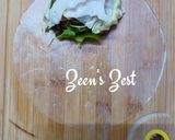 A picture of step 2 of Air Fryer Vietnamese Rice Paper Rolls.