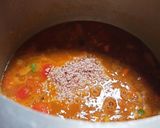 A picture of step 3 of SAMBAR SADAM/ MIXED VEGETABLE BATH.