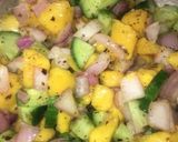 A picture of step 3 of Cool Mango salad.