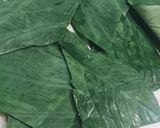 A picture of step 3 of Arbi leaves Paneer pocket fritters.