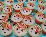 Foto langkah ke 3 dari resep 382. Puding Kribo Lucu.