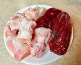 Hình bước làm 1 của món Phở bò
