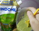 Foto langkah ke 4 dari resep Bolu kukus pisang matcha.