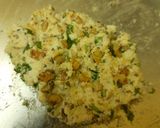 A picture of step 3 of Walnut, Paneer and Cheese stuffed Paddu.