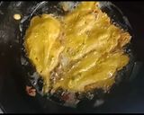 A picture of step 3 of Pumpkin flower ke pakode.