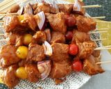 Une image de l'étape 3 de Brochettes de poulet aux 4 épices.