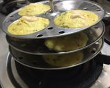 A picture of step 7 of Oats idli.