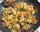 A picture of step 8 of Mexican Chicken Tikka Quesadilla - South Indian Flavour - Fusion Style.