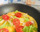 Foto del paso 1 de la receta: Omelette Rollitos 🌯 !