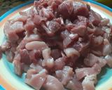 Foto del paso 3 de la receta: Nido de papas fritas relleno con cerdo a la barbacoa