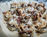 Foto del paso 5 de la receta: Champiñones rellenos de bacon y queso en Airfryer o en Horno