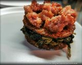 Foto del passaggio 5 della ricetta Riso croccante con cima di rapa e nduja gluten free