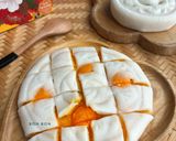 Hình bước làm 10 của món Bánh Dẻo Nhân Sen Nhuyễn Trứng Muối