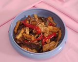 Foto langkah ke 5 dari resep Beef Teriyaki With Tofu Ala Aku.