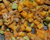 Foto langkah ke 4 dari resep Balado ati dan kentang.