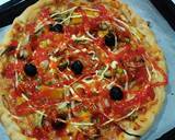 Pizza Sayur langkah memasak 7 foto