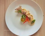 Foto langkah ke 5 dari resep Spaghetti ft Cumi Cabe Ijo.
