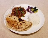 A picture of step 14 of Chana Masala 🥰🍲🏡.