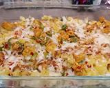 A picture of step 7 of Creamy Cheese Baked pasta 😋😋.