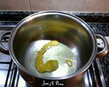 A picture of step 2 of Sweet Poleas (Spanish Porridge).