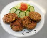 A picture of step 4 of 🍔🍟Vegan Burgers🍟🍔.