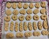 A picture of step 4 of Soft Greek Easter Cookies with Tsoureki Flavor.