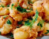 A picture of step 7 of Gnocchi with Tomato Sauce and Salted Cod.